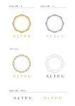 ミューグラフィックス (MYU_GRAPHICS)さんのジュエリー買取専門店「ALTRU」の屋号ロゴ作成への提案