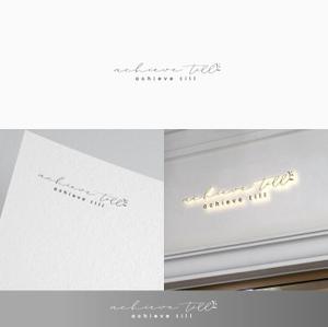 yumi (yumi111111)さんの美容室「achieve till」のロゴ制作依頼＋記念エコバッグロゴ制作依頼への提案