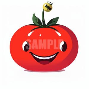 Xeno Studio (nok_amn)さんのエコサンファームの商品であるトマトのキャラクターへの提案