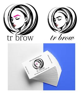 Xeno Studio (nok_amn)さんの眉毛サロン『tr brow』のロゴイラスト募集への提案