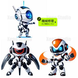 Xeno Studio (nok_amn)さんの小規模企業　装置製造メーカーのマスコットキャラクターデザインへの提案