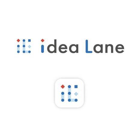 Maybel (May224)さんの新しいツール「Idea Lane」のロゴ作成への提案