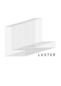 Yoko.W (Yoko_28)さんのアパレルブランド「LUSTER」(ラスター)のシンボルマーク付きロゴへの提案