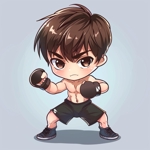 takeshi (takeshi205)さんのキックボクシングジムのシンボルになるキャラクターへの提案