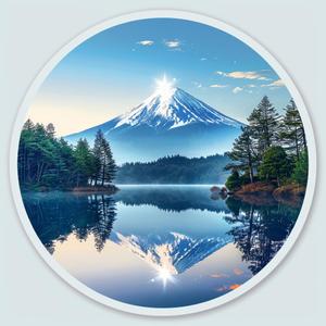 takeshi (takeshi205)さんの麓から観る『富士山のステッカーデザイン』を募集！への提案