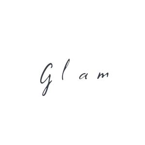 BLUE BARRACUDA (Izkondo)さんの美容室「glam」のロゴへの提案