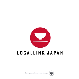 BLUE BARRACUDA (Izkondo)さんのインバウンド向け国際交流イベントサービス「LocalLink Japan」のロゴへの提案