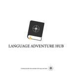 BLUE BARRACUDA (Izkondo)さんの英会話教室のサービス名「Language Adventure Hub」のロゴへの提案