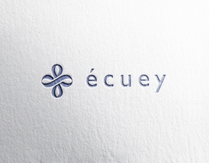 BLUE BARRACUDA (Izkondo)さんのアパレルショップサイト「écuey」のロゴへの提案