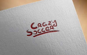 BLUE BARRACUDA (Izkondo)さんのサッカーアパレルブランド「crazy soccer」のロゴデザイン依頼★への提案