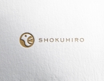 BLUE BARRACUDA (Izkondo)さんのオウンドメディアサイト　syokuhiro のタイトルロゴへの提案