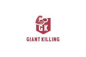 BLUE BARRACUDA (Izkondo)さんのパーソナルトレーニングジム"GIANT KILLING"ロゴ、デザインへの提案