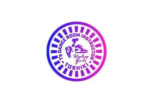 BLUE BARRACUDA (Izkondo)さんのダンススクール『ティーズダンスルーム』所属インストラクター『TOSHIKI』のロゴマーク作成への提案