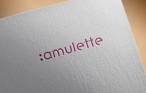 BLUE BARRACUDA (Izkondo)さんの中古ブランド品ショップサイト『amulette』のロゴへの提案