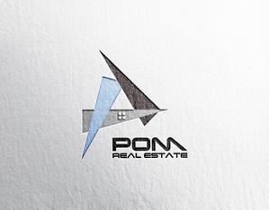 BLUE BARRACUDA (Izkondo)さんの不動産会社『POM』のロゴ作成への提案