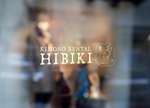 BLUE BARRACUDA (Izkondo)さんのKIMONO RENTAL HIBIKIのロゴ制作への提案