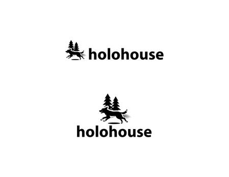 BLUE BARRACUDA (Izkondo)さんのドッグラン付き貸別荘「holohouse」のロゴマークへの提案