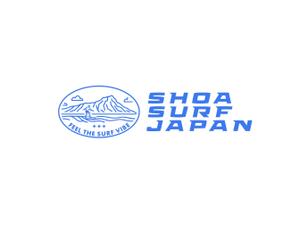 BLUE BARRACUDA (Izkondo)さんのサーフショップ、ハワイアン雑貨販売店のロゴ【SHOA SURF JAPAN】への提案