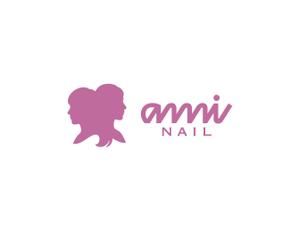 BLUE BARRACUDA (Izkondo)さんのネイルサロン　「Ami Nail」のロゴへの提案