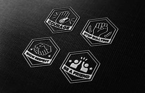 BLUE BARRACUDA (Izkondo)さんの［たった４枚のイラストで参加］柔道着に貼り付けるボーイスカウトの「勲章」のようなワッペンのデザインへの提案