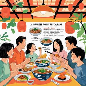 syd (syd0611)さんの米国展開予定の日本食レストランのイラストイメージへの提案