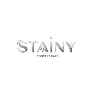 syd (syd0611)さんのコンセプトカフェ「STAINY」のロゴへの提案