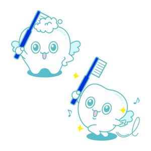 marochu3 (marochu3)さんの新規〝長津田おさまる歯科クリニック〟開業に伴うロゴに付随するキャラクター作製への提案
