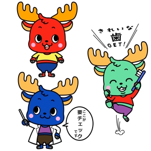 marochu3 (marochu3)さんの小児歯科向けキャラクターデザインの制作への提案