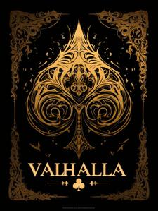 はな＠フリーランスクリエイター (hana_designer0811)さんのアミューズメントカジノバー　ＶＡＬＨＡＬＬＡ　のロゴへの提案