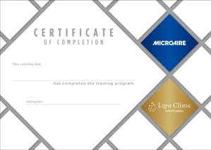 DHPro (dhpro)さんの医師向けのCertification(認定証)のデザインへの提案