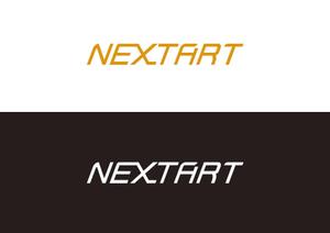 UMINEKO DESIGN (White_nyanko3)さんのカーショップ【NEXTART】の店名ロゴへの提案