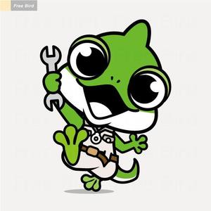 free bird (free-bird)さんの設備屋の家守テックという屋号のキャラへの提案