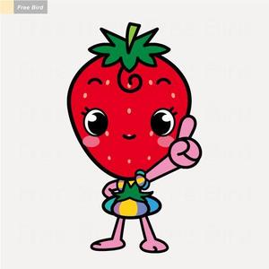 free bird (free-bird)さんのイチゴ農場「ヨッシャァ駒ヶ根」のマスコットキャラクターへの提案