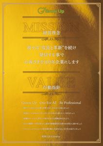 吉田圭太 (keita_yoshida)さんの社内用ポスター（経営理念）のデザインへの提案