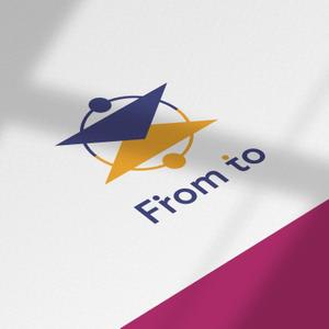 Gbuhi (Gbuhi)さんの海外ビジネスマッチングサービス「From to」のロゴ作成への提案