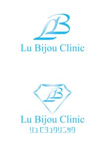 大島デザインオフィス (oshima_design_office)さんの美容クリニック「Lu Bijou Clinic（リュ・ビジュ クリニック）」のロゴへの提案