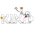 Nopal (userNopal)さんのフラワーショップ「KIKI」のロゴへの提案