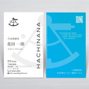 ハナトラ (hanatora)さんの8Nana株式会社の名刺への提案