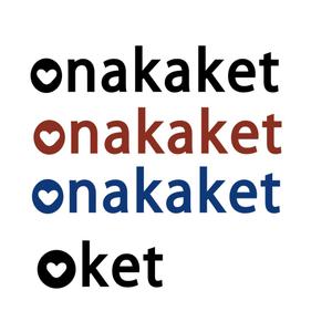 Anzu design  (Nekosuki86)さんのガーゼケットブランド「onakaket」のロゴへの提案