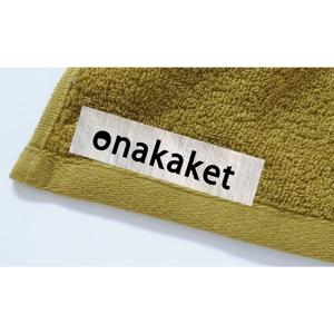 Anzu design  (Nekosuki86)さんのガーゼケットブランド「onakaket」のロゴへの提案