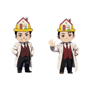 たちこま (tachikoma_oo)さんの屋根工事店のキャラクター作成への提案