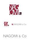 デザイナー木村 (KIMURA_2nd)さんの和モダンな日本の伝統工芸、生活雑貨を海外に販売する、「NAGOMI & Co」のブランドロゴデザインへの提案