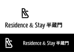 デザイナー木村 (KIMURA_2nd)さんの都心ビル、レジデンスで民泊『Residnce＆Stay半蔵門』ロゴへの提案