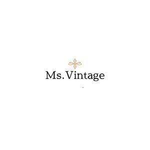 後藤貴人 (matatabi69)さんの中古ラグジュアリーブランドショップ「Ms.Vintage」のロゴ制作への提案