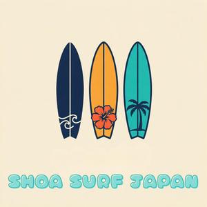 後藤貴人 (matatabi69)さんのサーフショップ、ハワイアン雑貨販売店のロゴ【SHOA SURF JAPAN】への提案