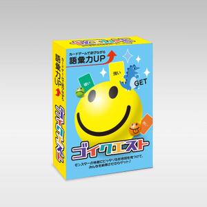 K's design (keizodes)さんの語彙力を上げる国語の知育カードゲーム「ゴイクエスト」のパッケージデザインへの提案
