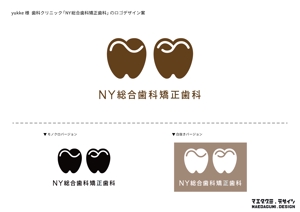 株式会社前田組 (maedagumi)さんの歯科クリニック「NY総合歯科矯正歯科」のロゴへの提案