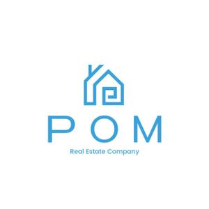 tokita yuki ideas (tokitamiroku)さんの不動産会社『POM』のロゴ作成への提案