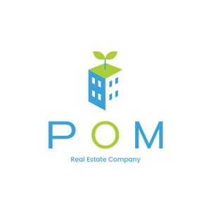 tokita yuki ideas (tokitamiroku)さんの不動産会社『POM』のロゴ作成への提案