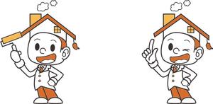 kizuna (kizuna6811)さんの屋根工事店のキャラクター作成への提案